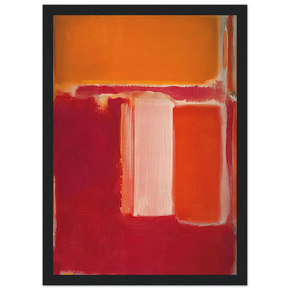Yellow, Cherry, Orange - 1947 Framed Poster | Mark Rothko Framed Prints Wall Art | Rothko Prints