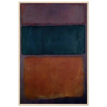 Untitled - 1963 Framed Poster | Mark Rothko Framed Prints Wall Art | Rothko Prints