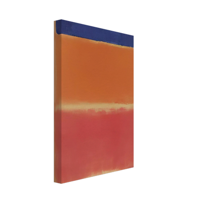 Blue Over Red - 1953 Canvas | Mark Rothko Canvas | Rothko Prints