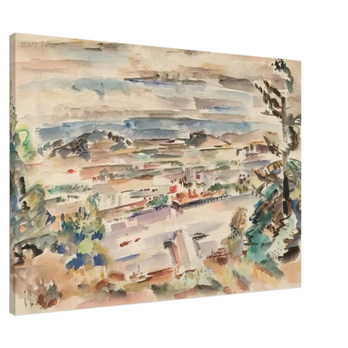 Untitled - 1929 Canvas | Mark Rothko Canvas | Rothko Prints