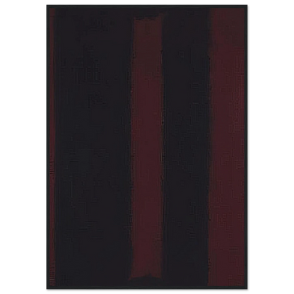 Black on Maroon - 1959 Framed Poster | Mark Rothko Framed Prints Wall Art | Rothko Prints
