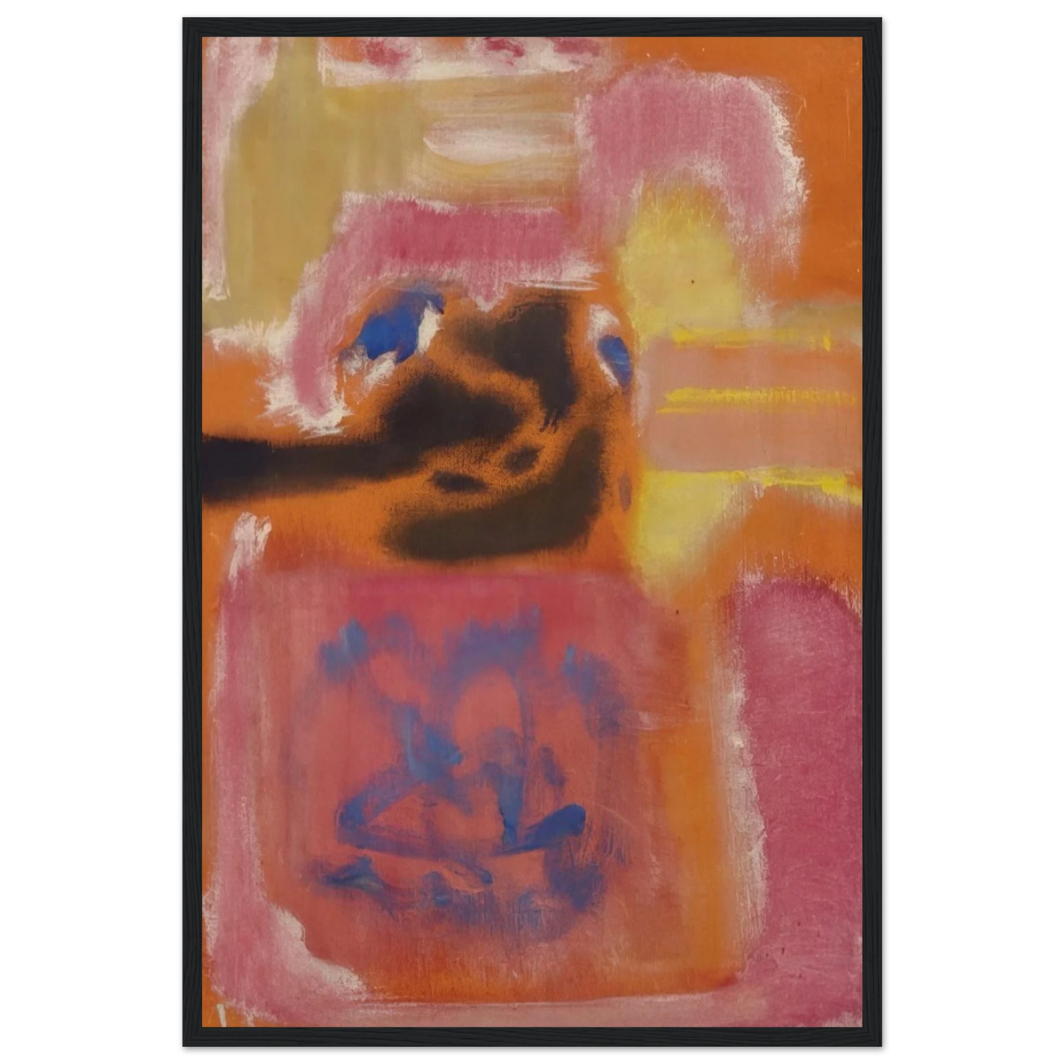 No. 9 - 1947 Framed Poster | Mark Rothko Framed Prints Wall Art | Rothko Prints