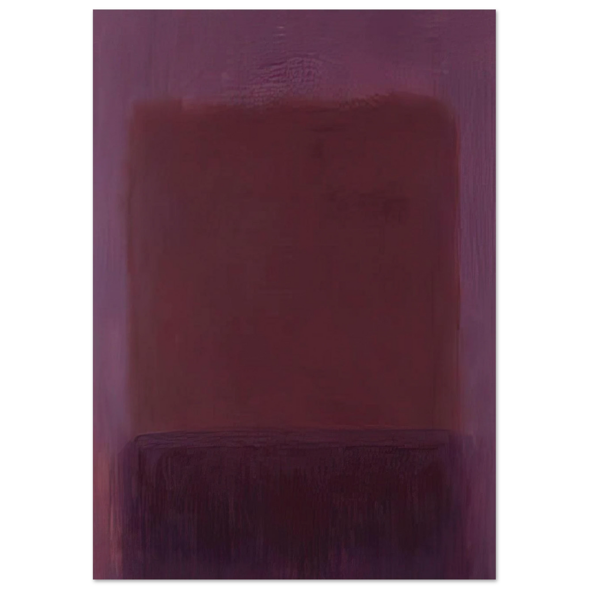 Purple Brown - 1957 Poster | Mark Rothko Poster | Rothko Prints