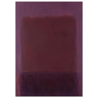 Purple Brown - 1957 Poster | Mark Rothko Poster | Rothko Prints