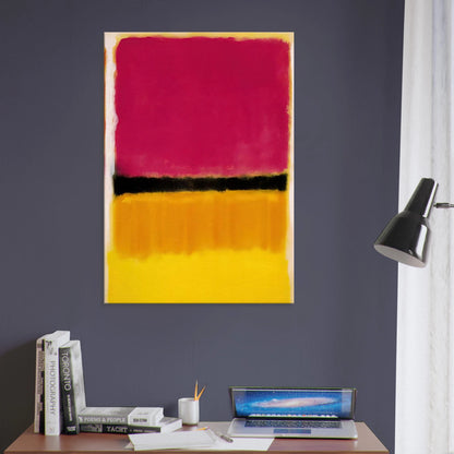 Violet, Black, Orange, Yellow on White and Red - 1949 Canvas | Mark Rothko Canvas | Rothko Prints