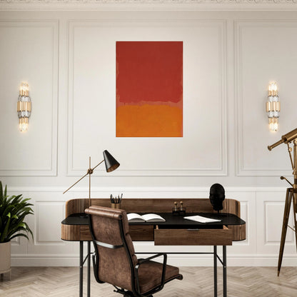 Untitled Red and Orange on Salmon - 1969 Canvas | Mark Rothko Canvas | Rothko Prints