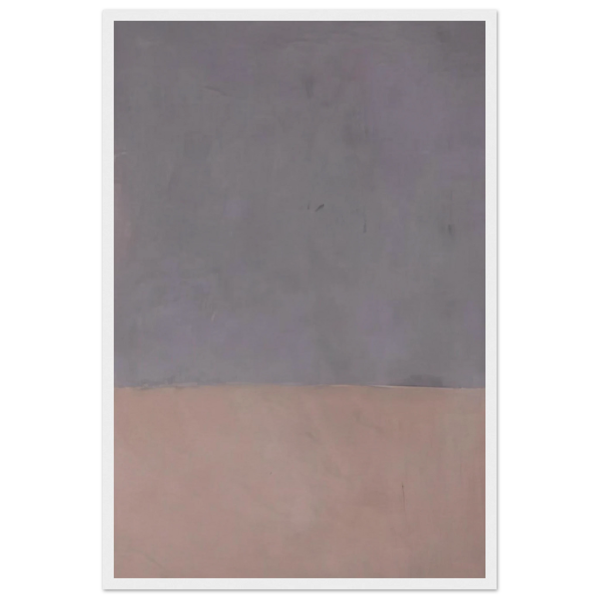 Untitled Gray and Mauve - 1969 Framed Poster | Mark Rothko Framed Prints Wall Art | Rothko Prints