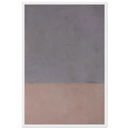 Untitled Gray and Mauve - 1969 Framed Poster | Mark Rothko Framed Prints Wall Art | Rothko Prints