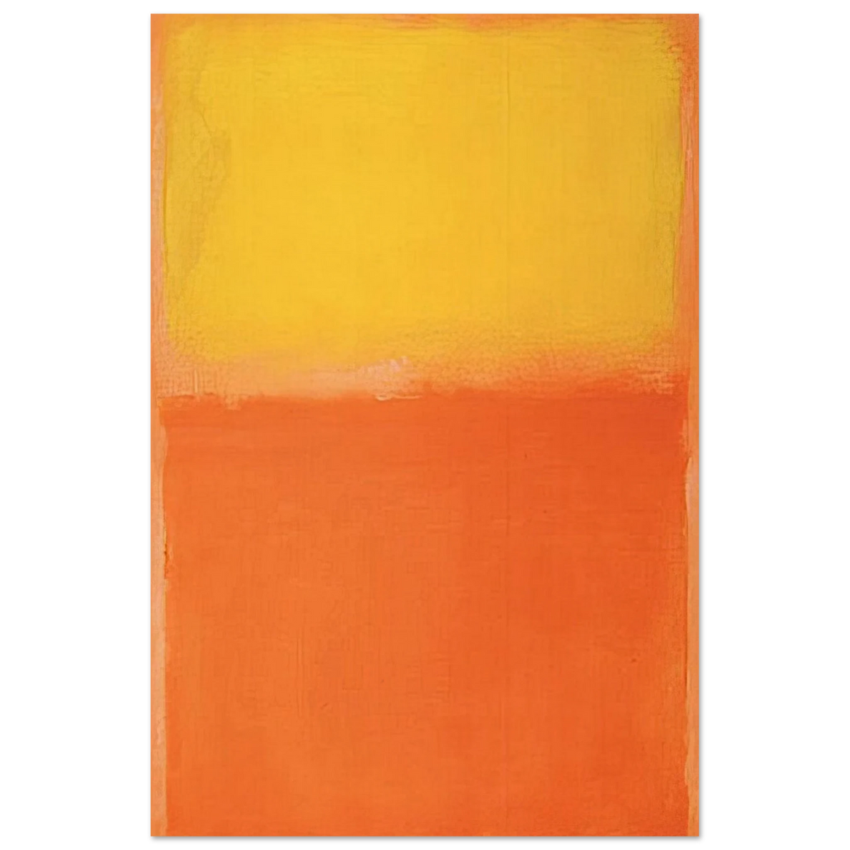 Orange and Yellow - 1956 Poster | Mark Rothko Poster | Rothko Prints