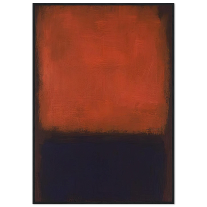 No. 14 - 1960 Framed Poster | Mark Rothko Framed Prints Wall Art | Rothko Prints