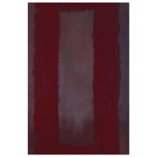 Red on Maroon - 1959 Poster | Mark Rothko Poster | Rothko Prints