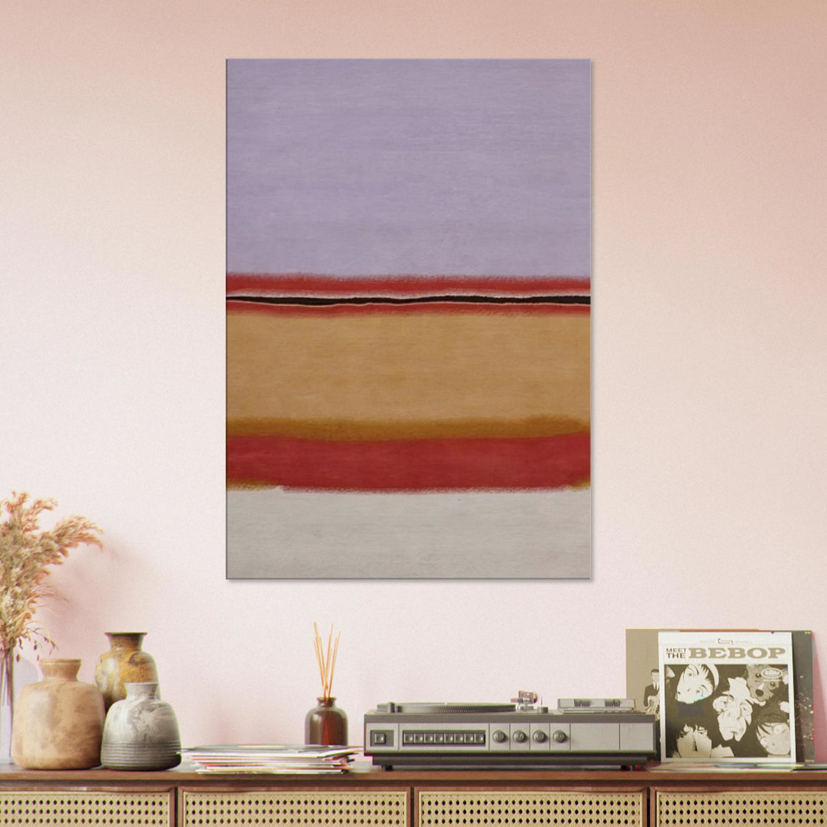Orange over Violet - 1968 Canvas | Mark Rothko Canvas | Rothko Prints