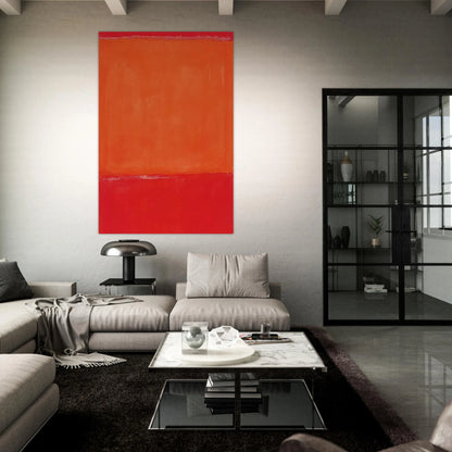 Ochre and Red on Red - 1957 Poster | Mark Rothko Poster | Rothko Prints