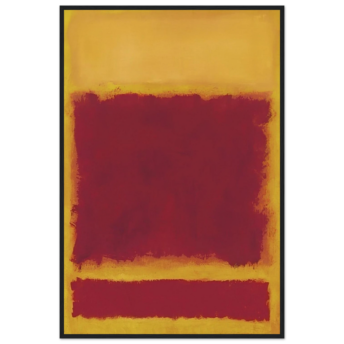 Composition - 1958 Framed Poster | Mark Rothko Framed Prints Wall Art | Rothko Prints