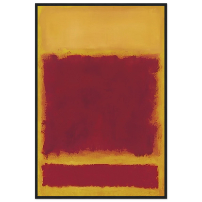 Composition - 1958 Framed Poster | Mark Rothko Framed Prints Wall Art | Rothko Prints