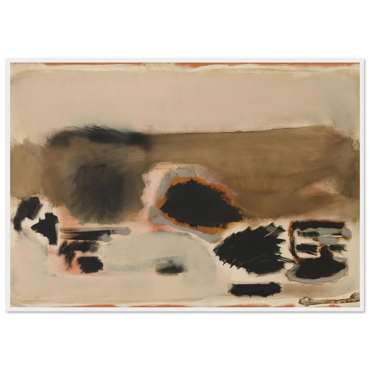 No.5No.24 - 1948 Framed Poster | Mark Rothko Framed Prints Wall Art | Rothko Prints