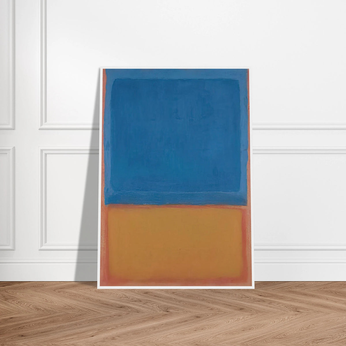 Untitled Red, Blue, Orange - 1955 Framed Poster | Mark Rothko Framed Prints Wall Art | Rothko Prints