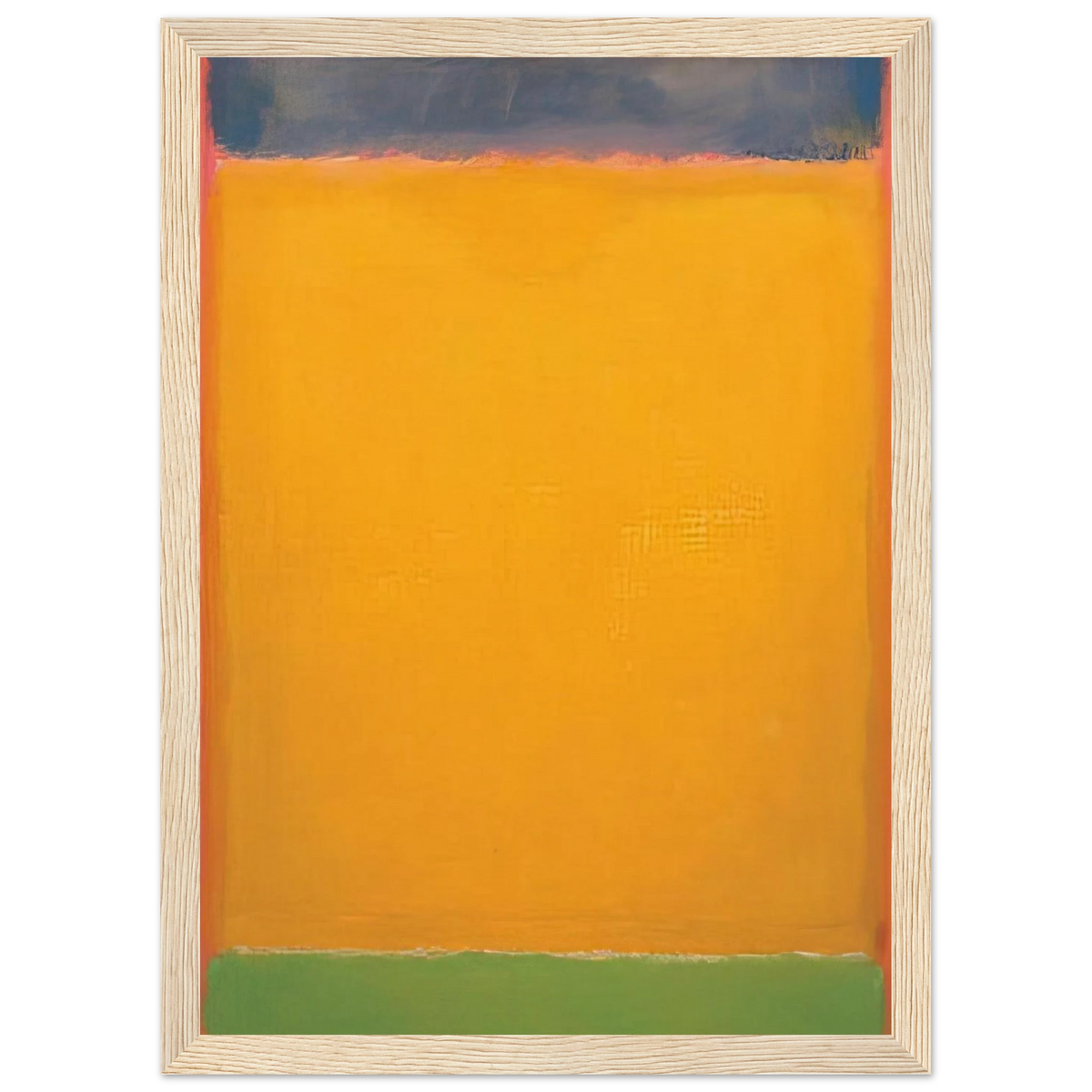 United Blue, Yellow, Green on Red - 1954 Framed Poster | Mark Rothko Framed Prints Wall Art | Rothko Prints