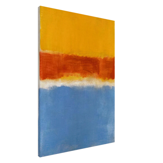 Untitled Yellow, Red and Blue - 1953 Canvas | Mark Rothko Canvas | Rothko Prints