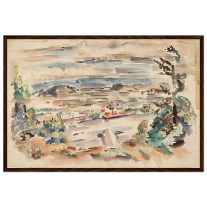 Untitled - 1929 Framed Poster | Mark Rothko Framed Prints Wall Art | Rothko Prints