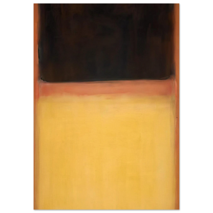 No.9 Dark over Light Earth - 1954 Poster | Mark Rothko Poster | Rothko Prints