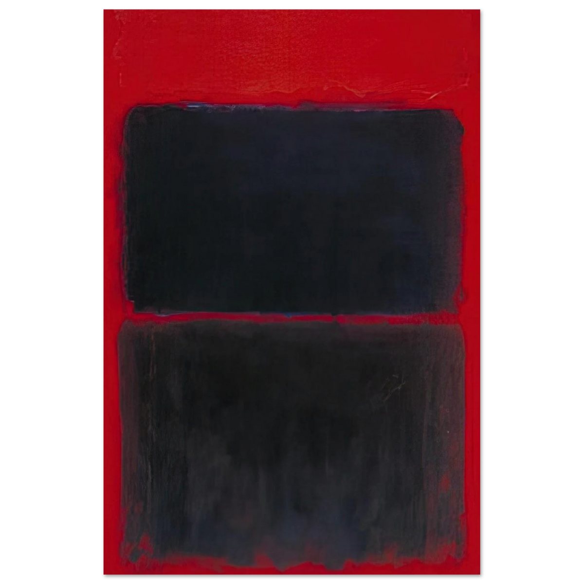 Light Red Over Black - 1957 Poster | Mark Rothko Poster | Rothko Prints