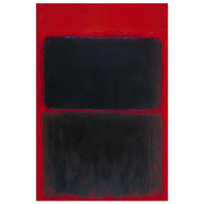 Light Red Over Black - 1957 Poster | Mark Rothko Poster | Rothko Prints