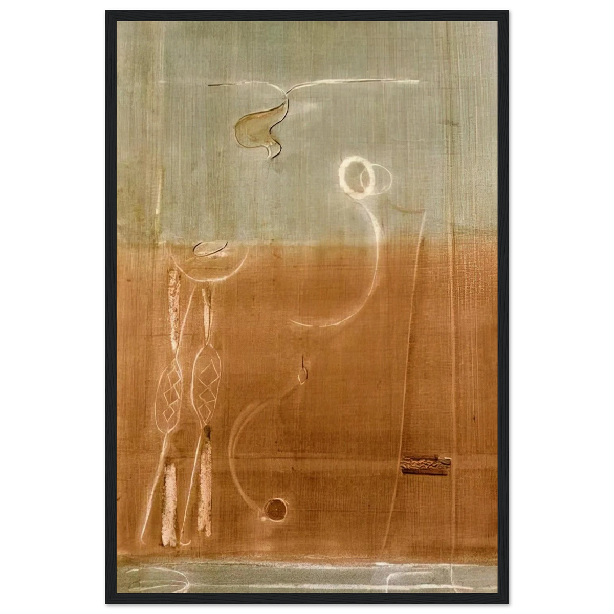 Aubade - 1944 Framed Poster | Mark Rothko Framed Prints Wall Art | Rothko Prints
