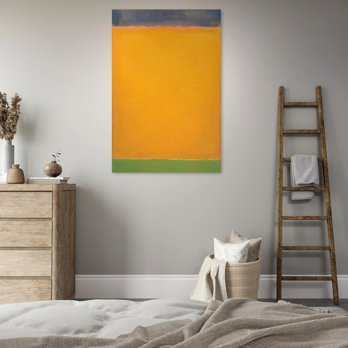 United Blue, Yellow, Green on Red - 1954 Poster | Mark Rothko Poster | Rothko Prints