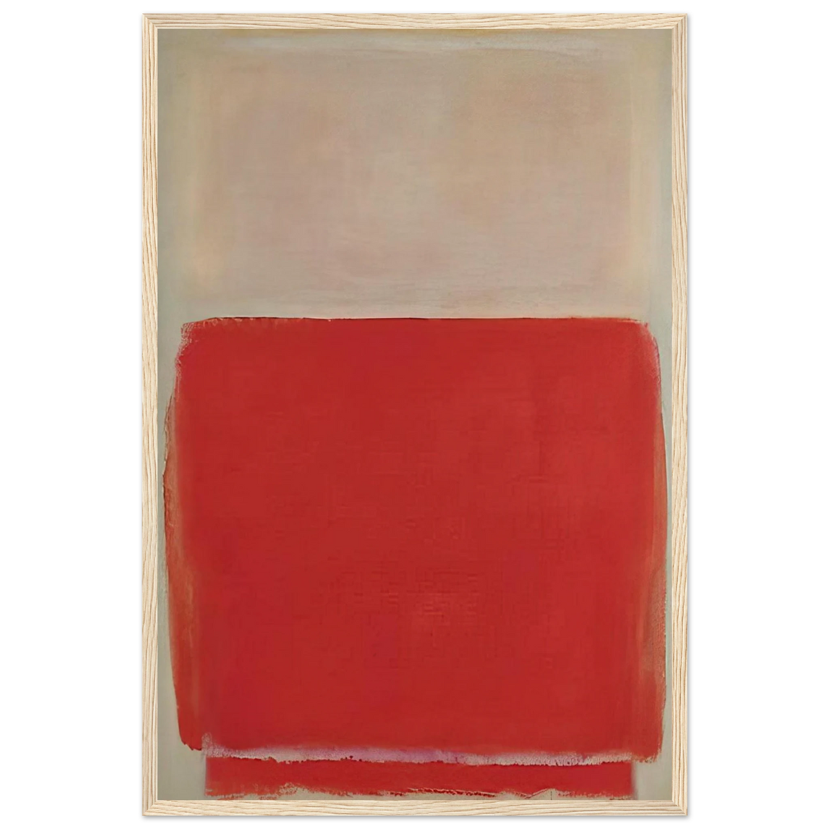 No. 3 - 1953 Framed Poster | Mark Rothko Framed Prints Wall Art | Rothko Prints
