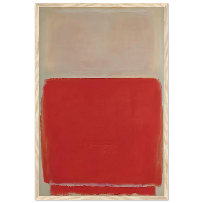 No. 3 - 1953 Framed Poster | Mark Rothko Framed Prints Wall Art | Rothko Prints