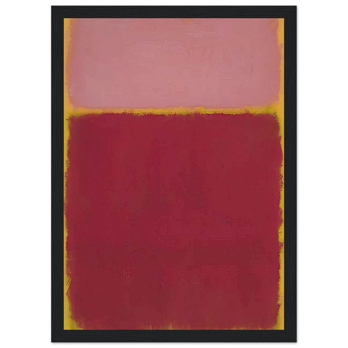 Untitled No. 17 - 1961 Framed Poster | Mark Rothko Framed Prints Wall Art | Rothko Prints