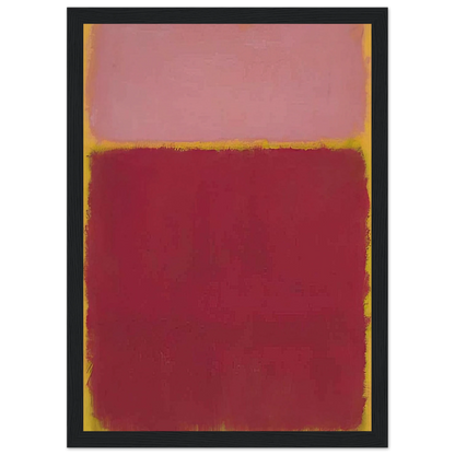 Untitled No. 17 - 1961 Framed Poster | Mark Rothko Framed Prints Wall Art | Rothko Prints