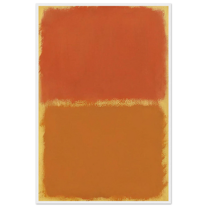 Orange, Red, Orange - 1961 Framed Poster | Mark Rothko Framed Prints Wall Art | Rothko Prints