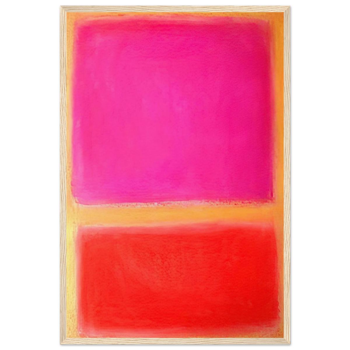 Untitled - Color Field Painting Framed Poster | Mark Rothko Framed Prints Wall Art | Rothko Prints