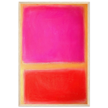 Untitled - Color Field Painting Framed Poster | Mark Rothko Framed Prints Wall Art | Rothko Prints