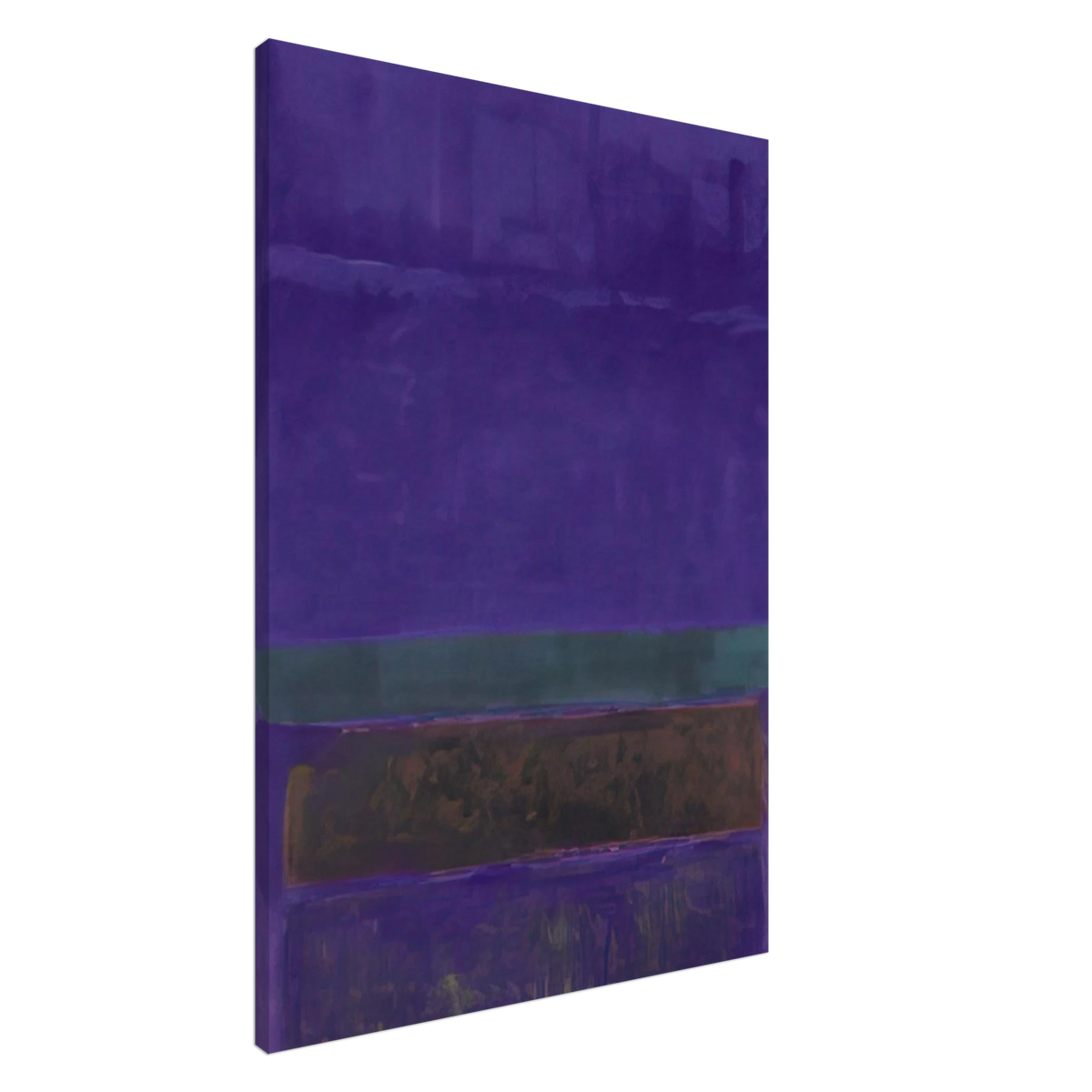 Untitled [Blue, Green, and Brown] - 1952 Canvas | Mark Rothko Canvas | Rothko Prints