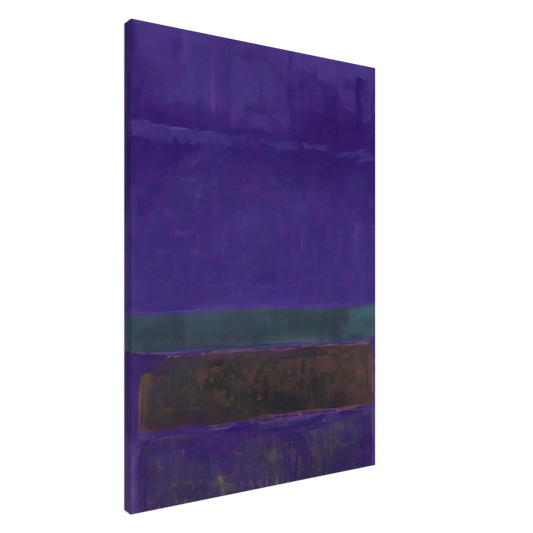 Untitled [Blue, Green, and Brown] - 1952 Canvas | Mark Rothko Canvas | Rothko Prints