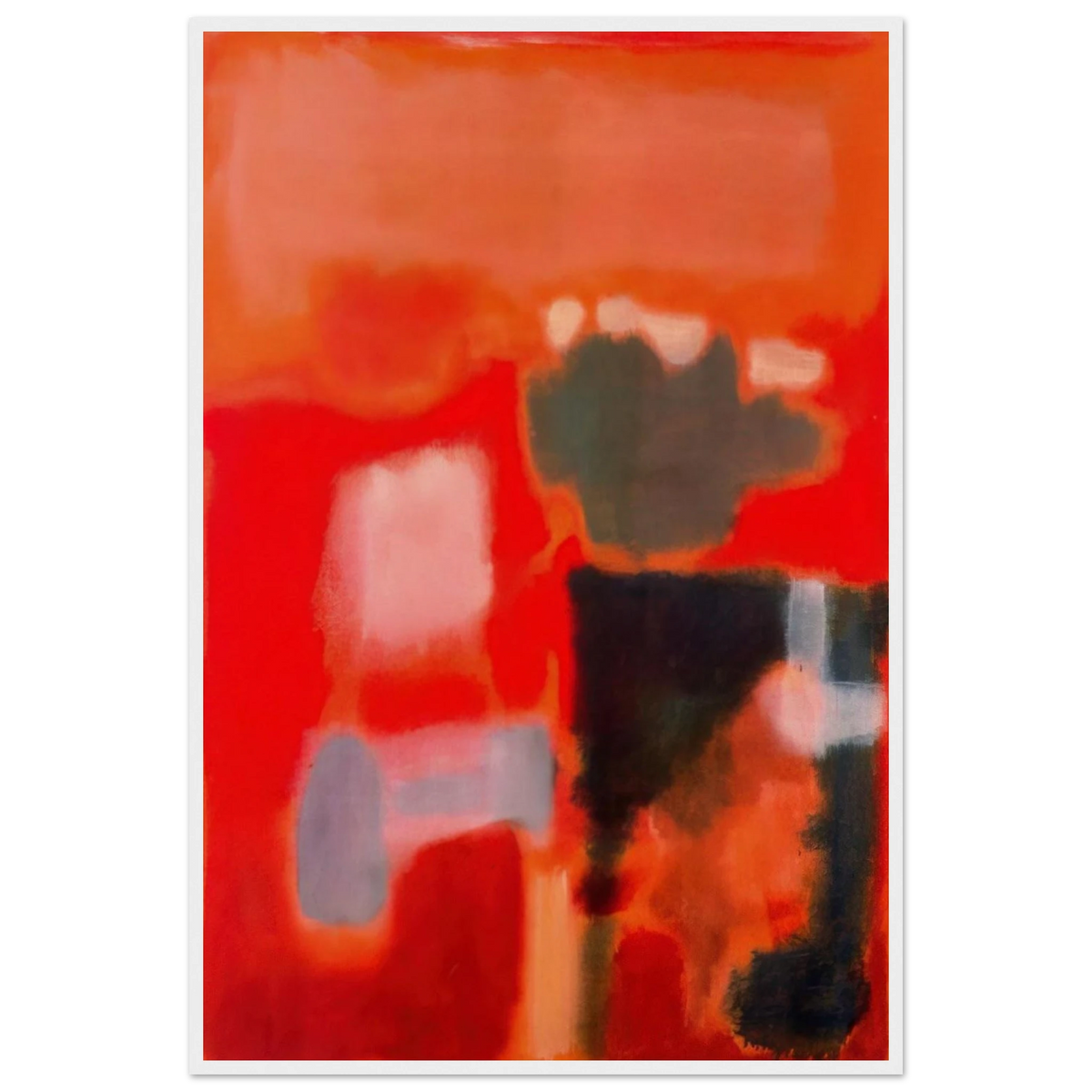 No.1 - 1949 Framed Poster | Mark Rothko Framed Prints Wall Art | Rothko Prints