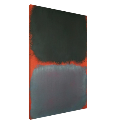 Untitled Gray, Gray on Red - 1968 Canvas | Mark Rothko Canvas | Rothko Prints