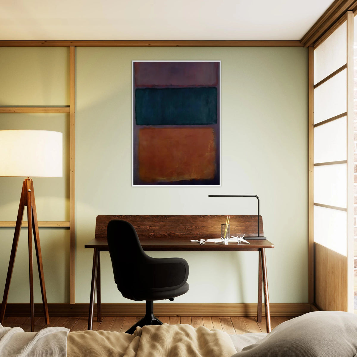 Untitled - 1963 Framed Poster | Mark Rothko Framed Prints Wall Art | Rothko Prints