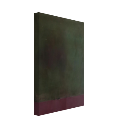 Untitled Green on Maroon - 1961 Canvas | Mark Rothko Canvas | Rothko Prints