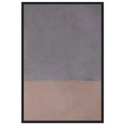Untitled Gray and Mauve - 1969 Framed Poster | Mark Rothko Framed Prints Wall Art | Rothko Prints