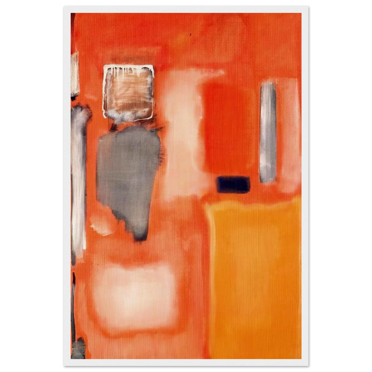 No. 19 - 1949 Framed Poster | Mark Rothko Framed Prints Wall Art | Rothko Prints