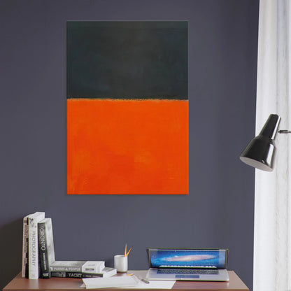 Green and Tangerine on Red - 1956 Canvas | Mark Rothko Canvas | Rothko Prints