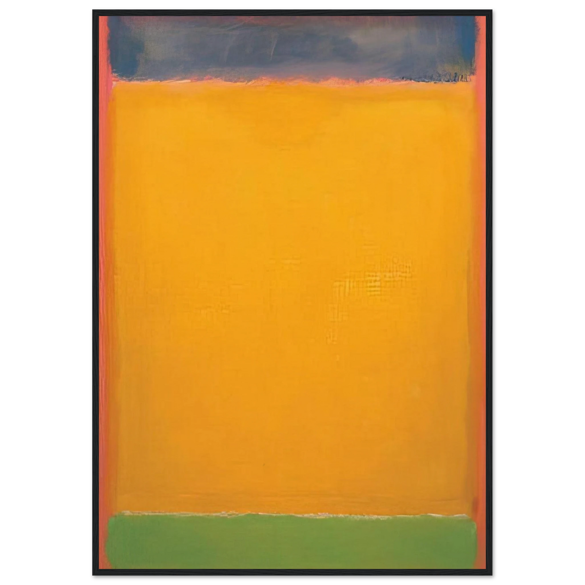 United Blue, Yellow, Green on Red - 1954 Framed Poster | Mark Rothko Framed Prints Wall Art | Rothko Prints