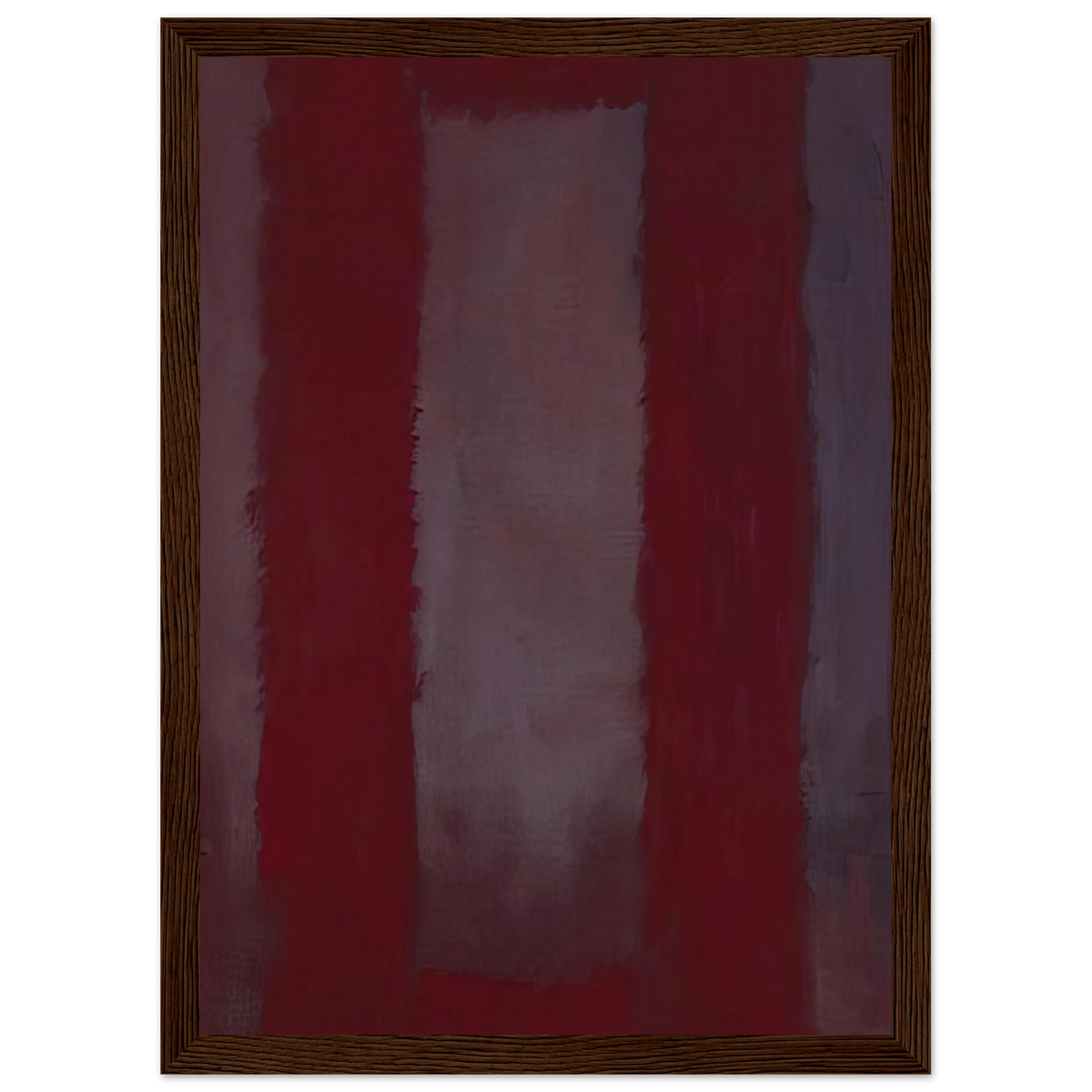 Red on Maroon - 1959 Framed Poster | Mark Rothko Framed Prints Wall Art | Rothko Prints