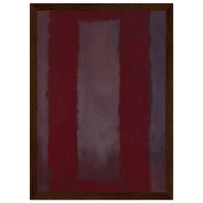 Red on Maroon - 1959 Framed Poster | Mark Rothko Framed Prints Wall Art | Rothko Prints