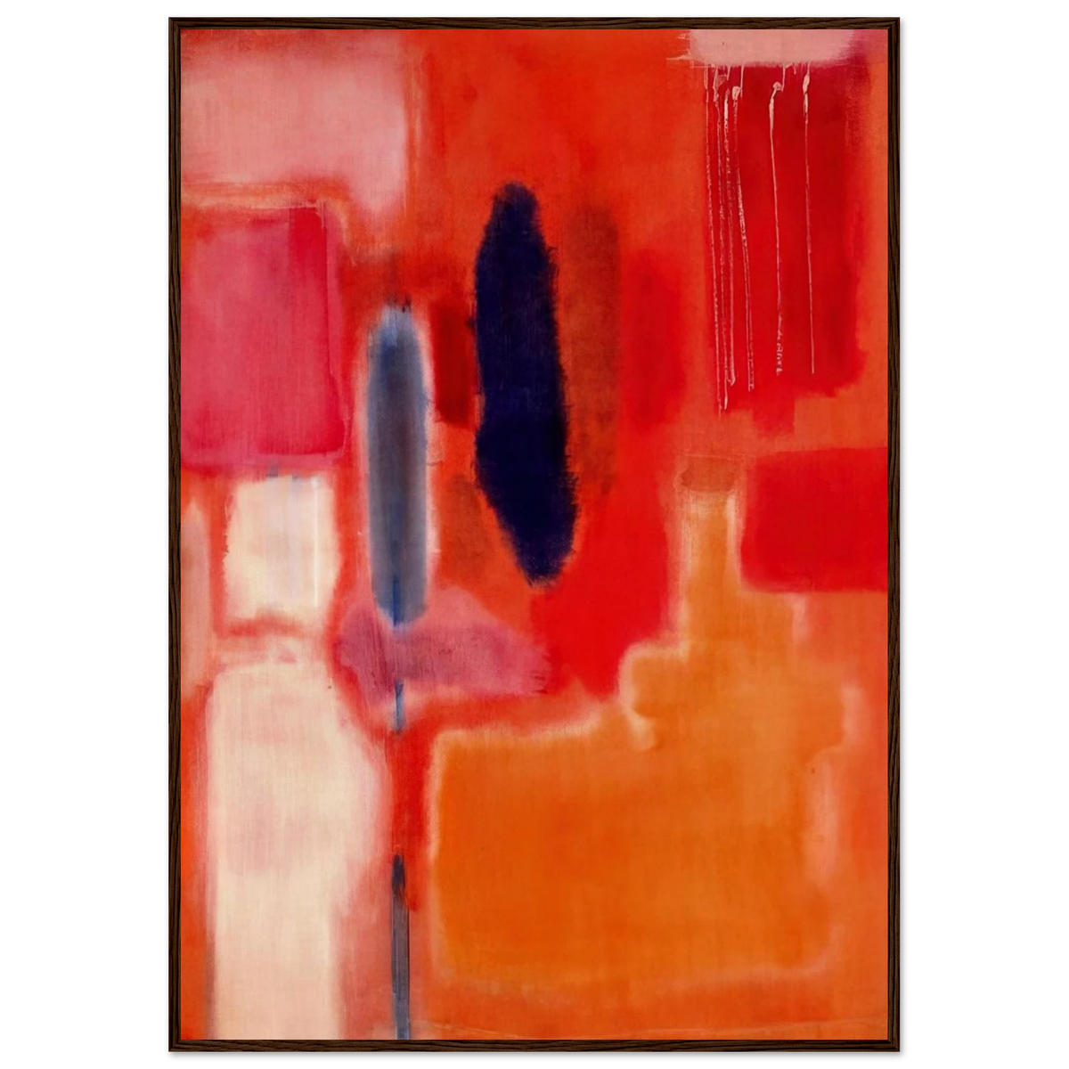 No. 9 - 1948 Framed Poster | Mark Rothko Framed Prints Wall Art | Rothko Prints