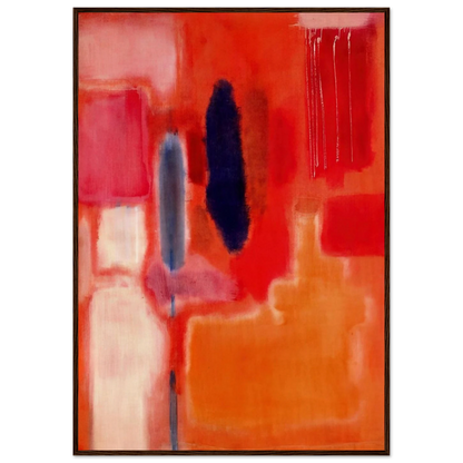 No. 9 - 1948 Framed Poster | Mark Rothko Framed Prints Wall Art | Rothko Prints